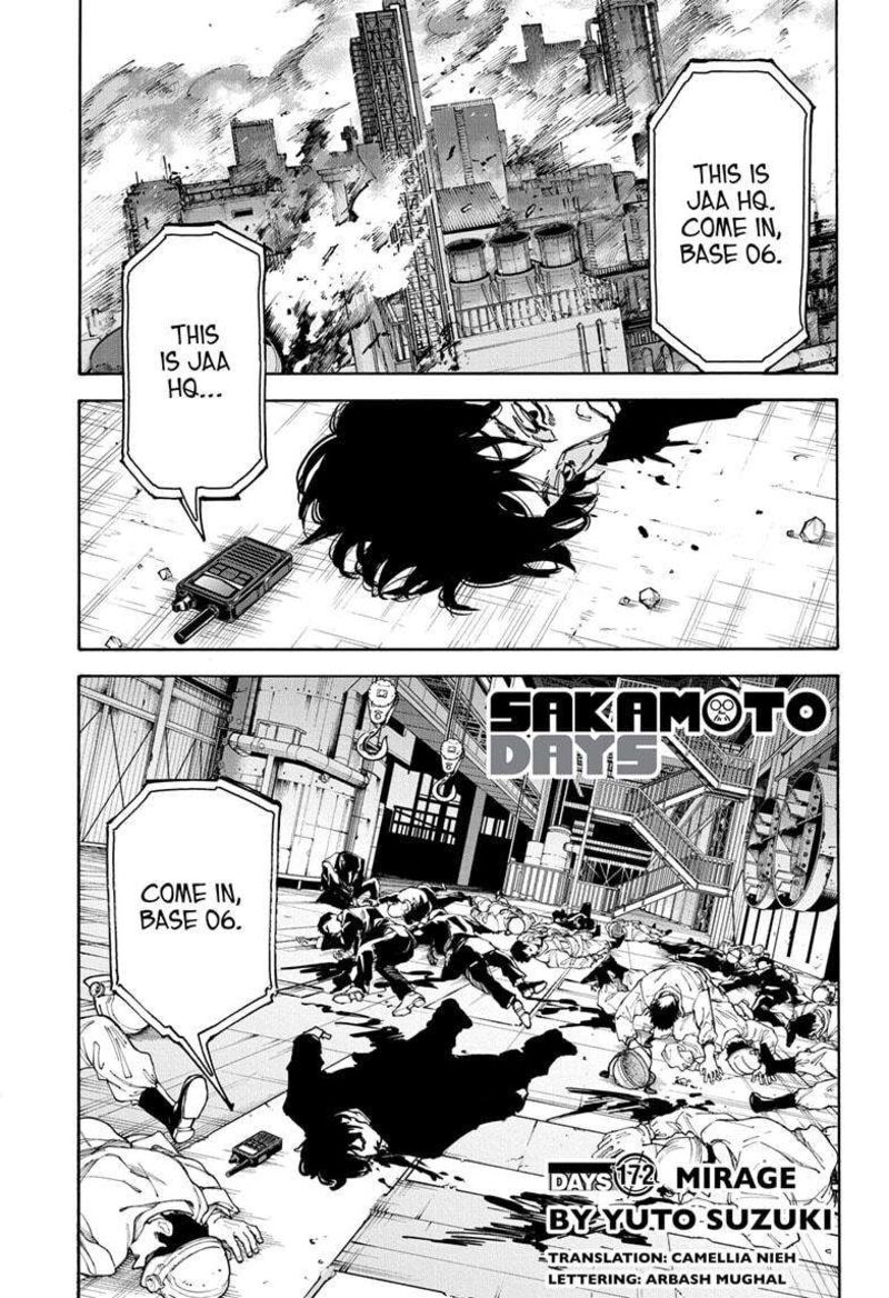 Sakamoto Days Chapter 172